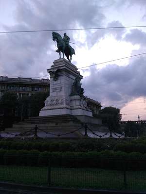 Monumento a Giuseppe Garibaldi, Milan